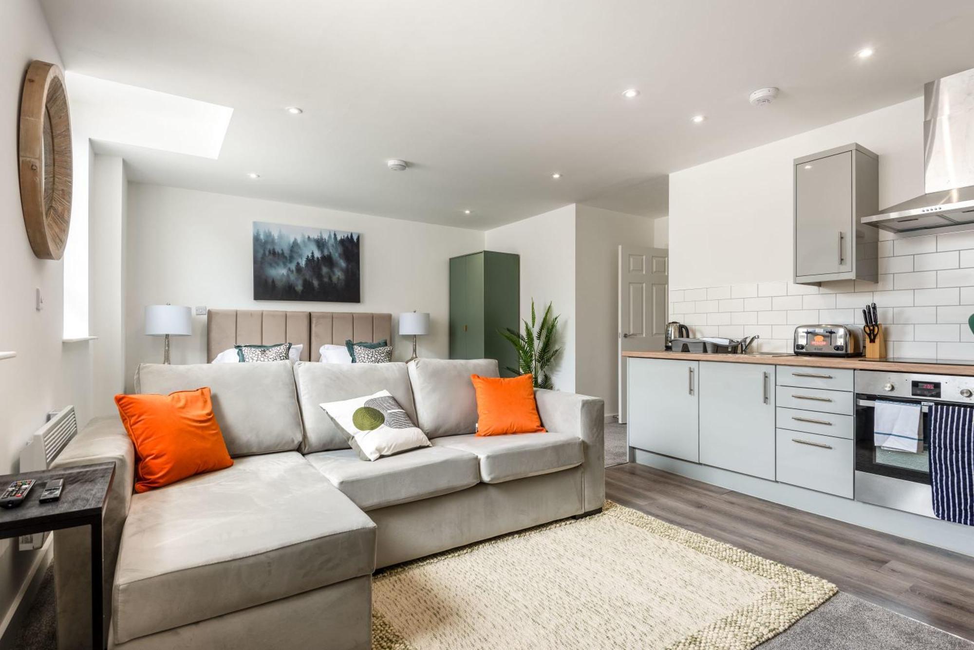 Contemporary 1 Bed Central Rotherham Studio 외부 사진
