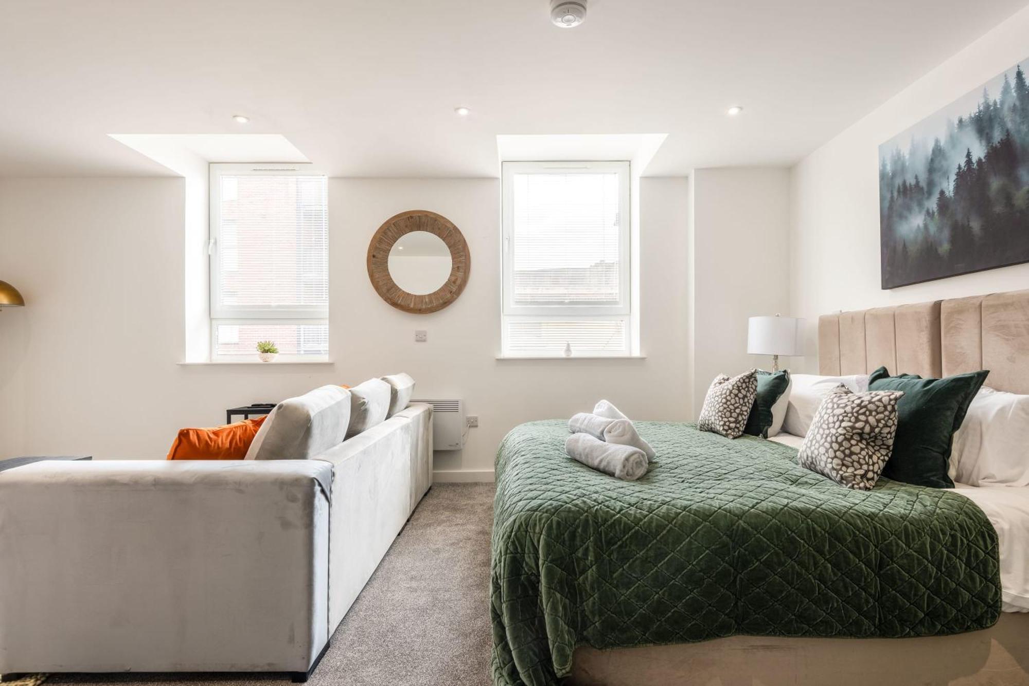 Contemporary 1 Bed Central Rotherham Studio 외부 사진
